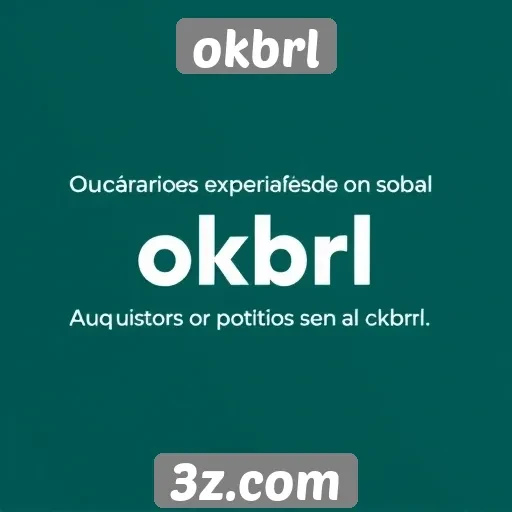 feedback dos usuários sobre a experiência no okbrl